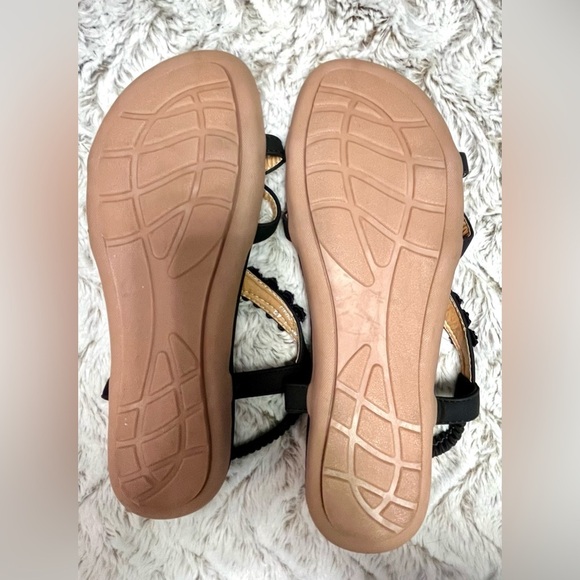 Siketu Beaded Embellished Women’s Sandals with Cushioned Footbed 
Size 10 - Picture 5 of 6